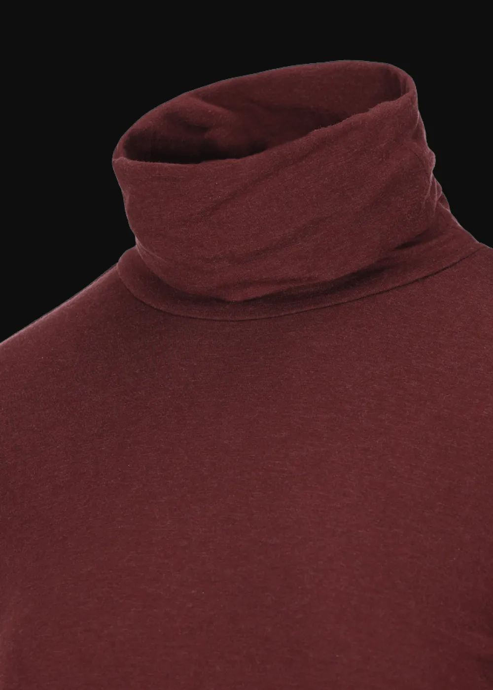 Damen Luis Trenker Basic-Rollkragenpullover Lucureila