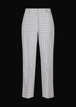 Damen Luis Trenker Baumwolljacquard-Hose Im Cigarette Cut Luleonelle