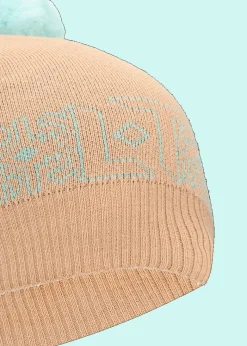 Damen Luis Trenker Beanie Luben Im Wollmix Mit Bommel