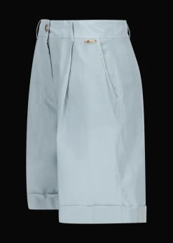 Damen Luis Trenker Bermuda-Shorts Aus Seide Und Baumwolle Lulucia