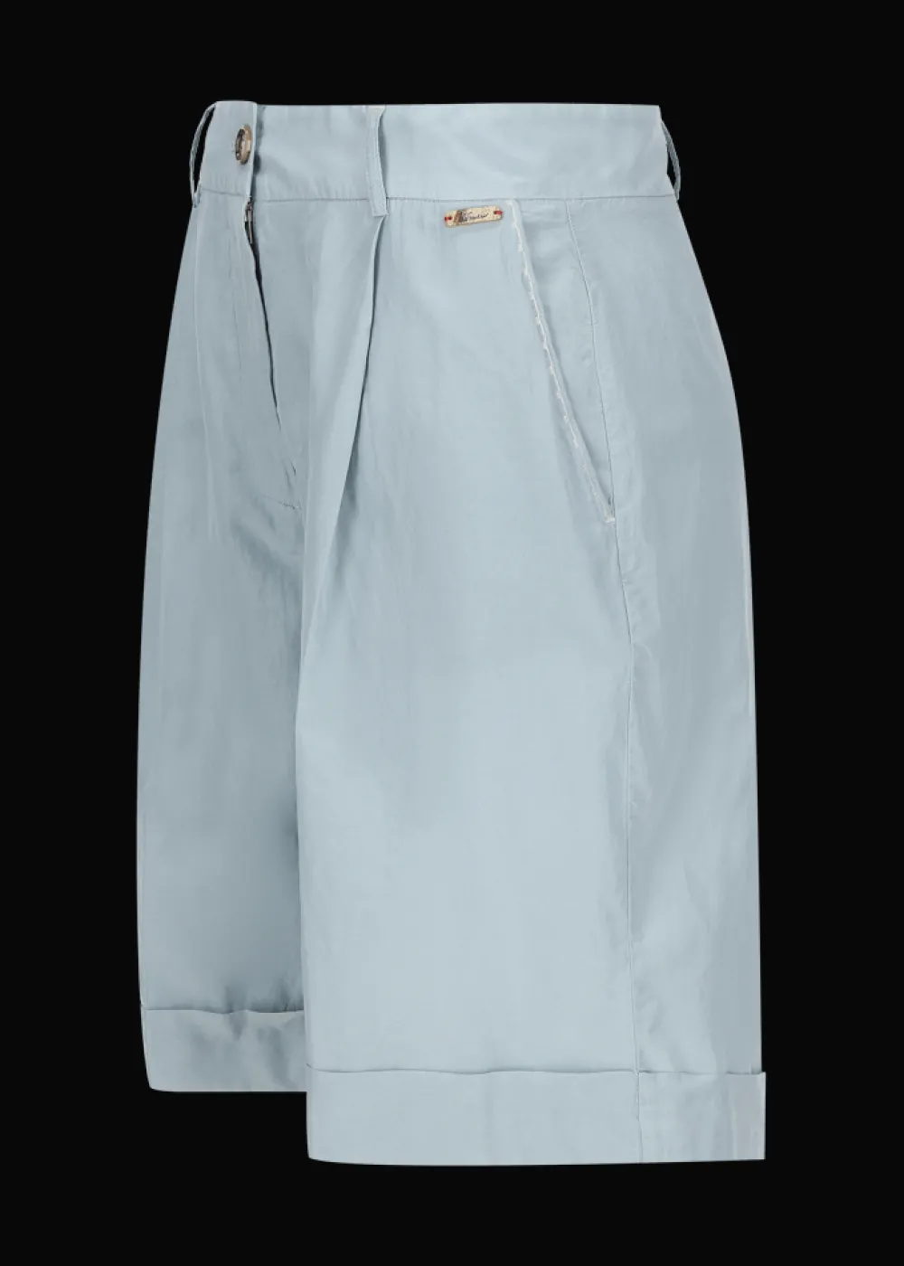 Damen Luis Trenker Bermuda-Shorts Aus Seide Und Baumwolle Lulucia