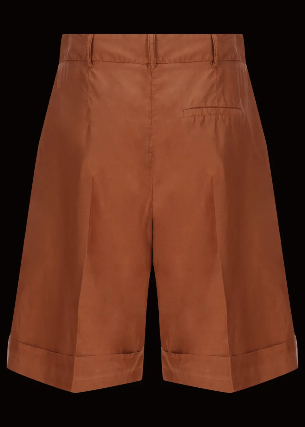 Damen Luis Trenker Bermuda-Shorts Aus Seide Und Baumwolle Lulucia