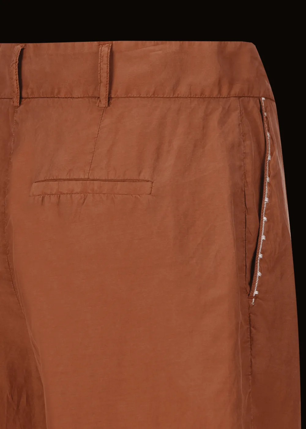 Damen Luis Trenker Bermuda-Shorts Aus Seide Und Baumwolle Lulucia