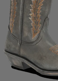 Herren Luis Trenker Bestickter Cowboy-Stiefel Aus Leder Lucamp