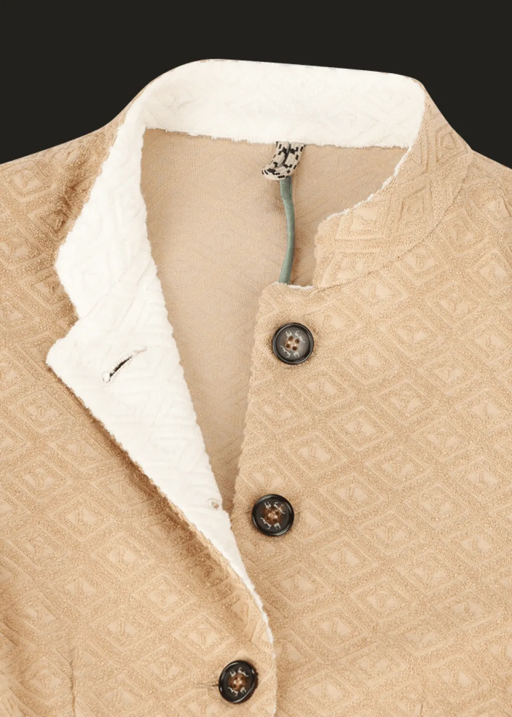Damen Luis Trenker Blazer Aus Baumwollfrottee Luranda