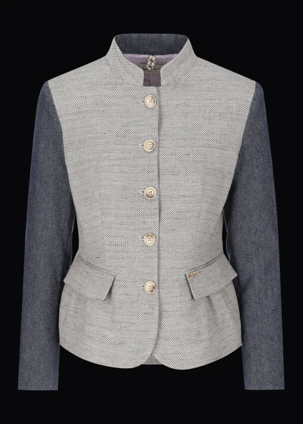 Damen Luis Trenker Blazer Im Materialmix Lurosina