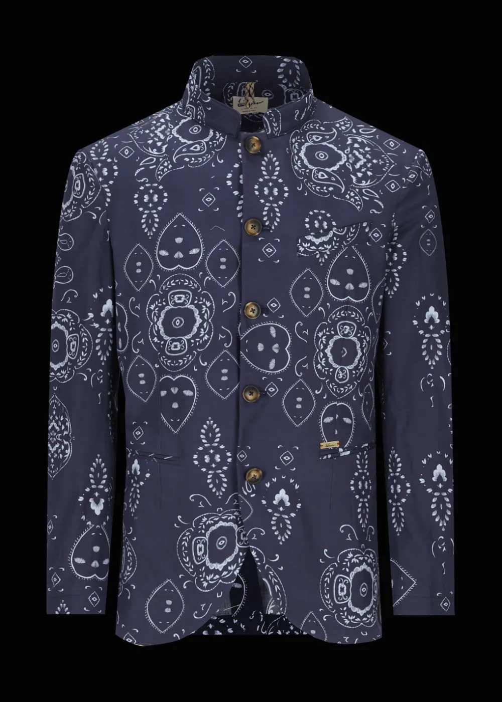 Herren Luis Trenker Blazer Mit Bandanaprint Lusandretto