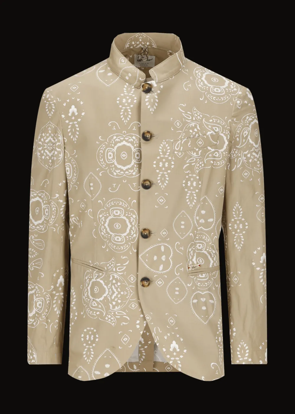 Herren Luis Trenker Blazer Mit Bandanaprint Lusandretto