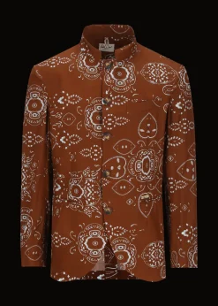 Herren Luis Trenker Blazer Mit Bandanaprint Lusandretto