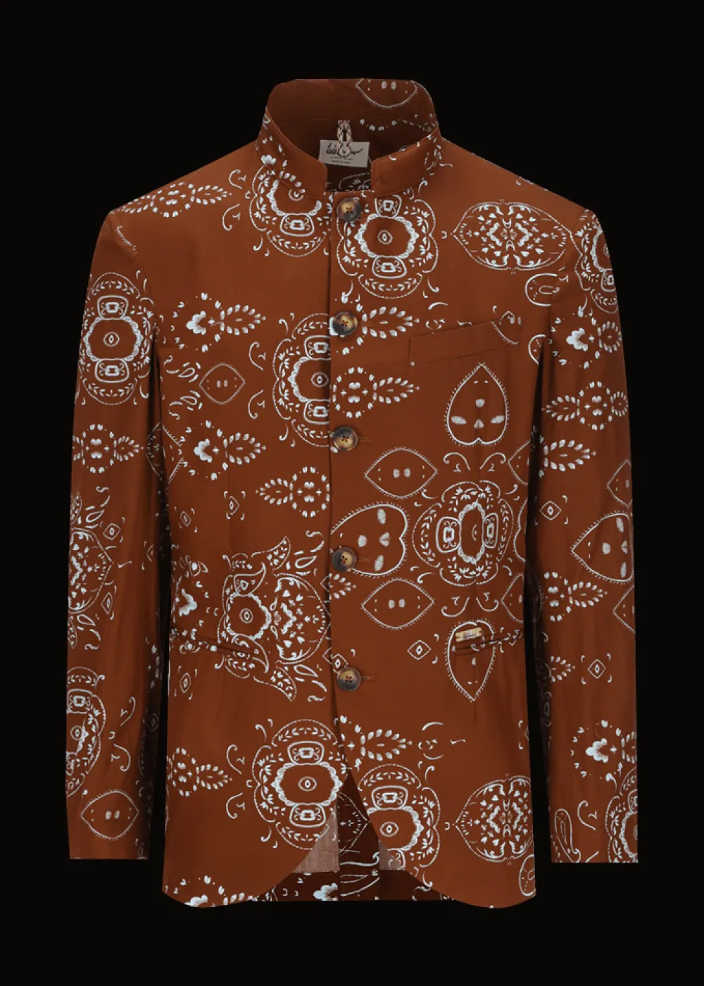 Herren Luis Trenker Blazer Mit Bandanaprint Lusandretto