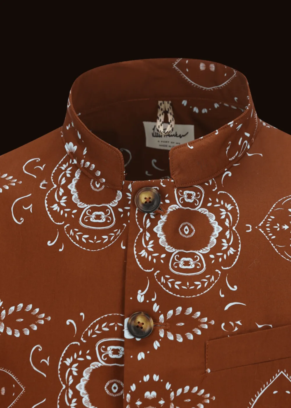 Herren Luis Trenker Blazer Mit Bandanaprint Lusandretto