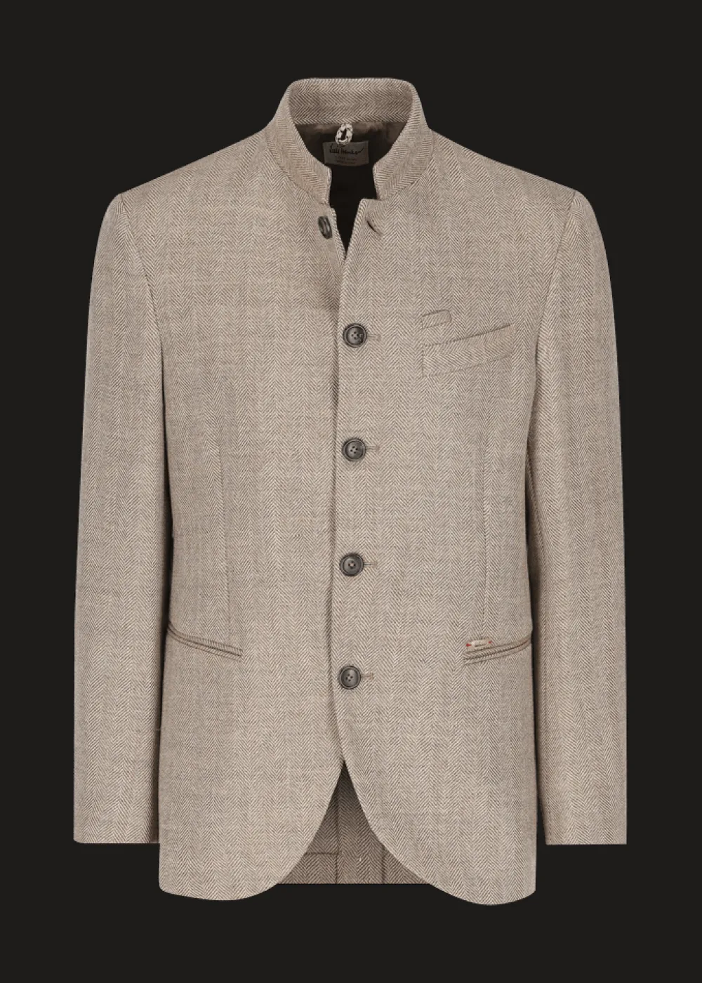 Herren Luis Trenker Blazer Mit Fischgrätmuster Lusandretto