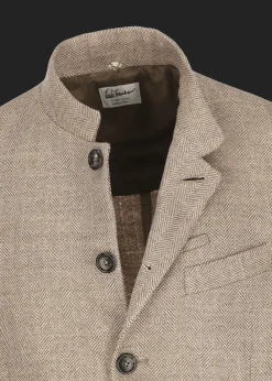 Herren Luis Trenker Blazer Mit Fischgrätmuster Lusandretto