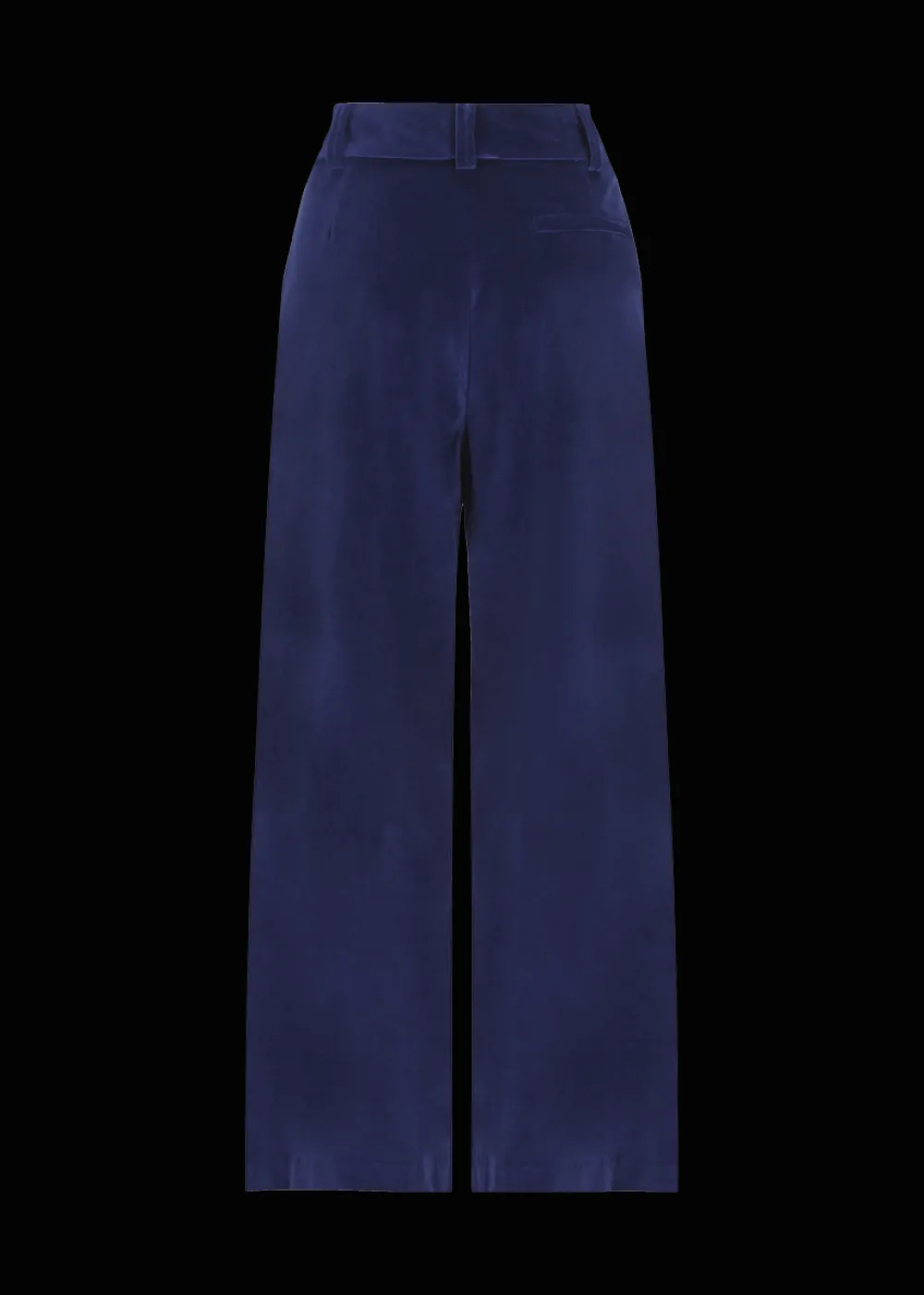 Damen Luis Trenker Bundfaltenhose Aus Samt Luxara
