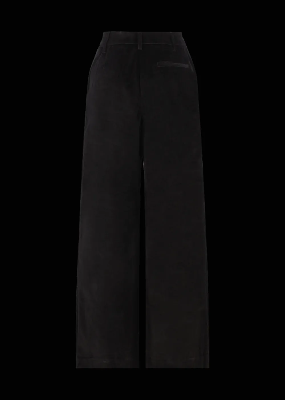 Damen Luis Trenker Bundfaltenhose Aus Samt Luxara