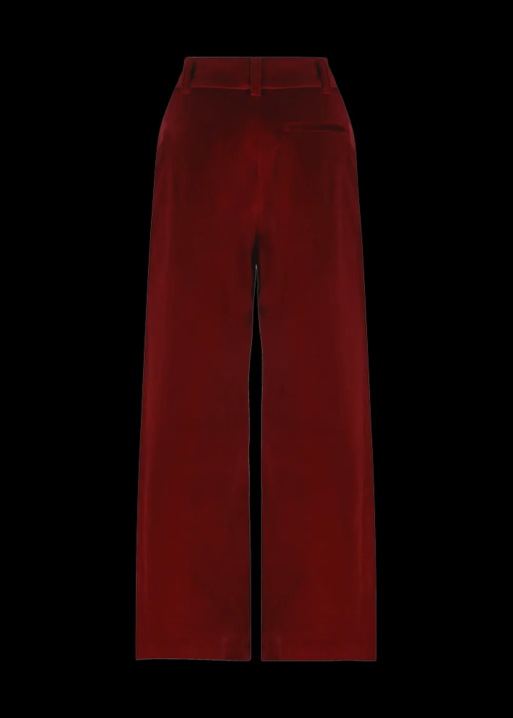 Damen Luis Trenker Bundfaltenhose Aus Samt Luxara
