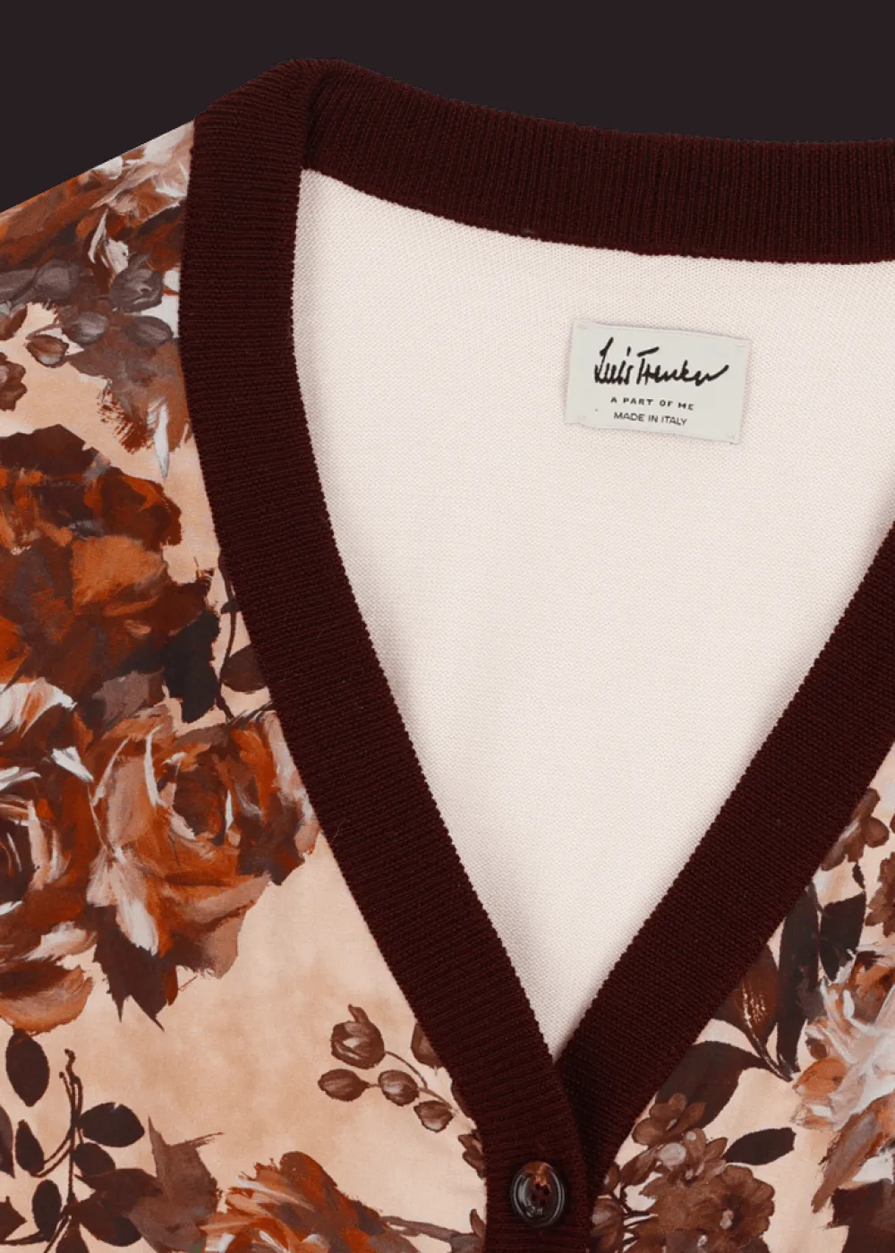 Damen Luis Trenker Cardigan Im Materialmix Luwaynet