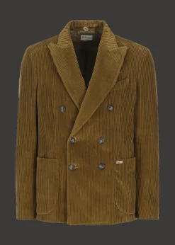 Herren Luis Trenker Cord-Blazer Mit Revers Lusimone