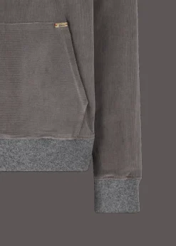Herren Luis Trenker Cord-Hoodie Luphilipp