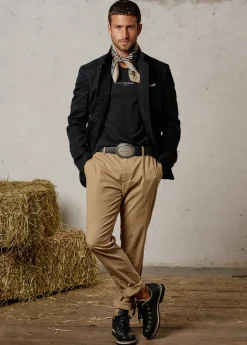 Herren Luis Trenker Floraler Jacquardblazer Lusandro