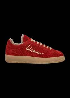 Herren Luis Trenker Geflochtener Wildleder-Sneaker Lupintros