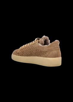 Herren Luis Trenker Geflochtener Wildleder-Sneaker Lupintros