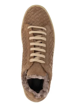 Herren Luis Trenker Geflochtener Wildleder-Sneaker Lupintros