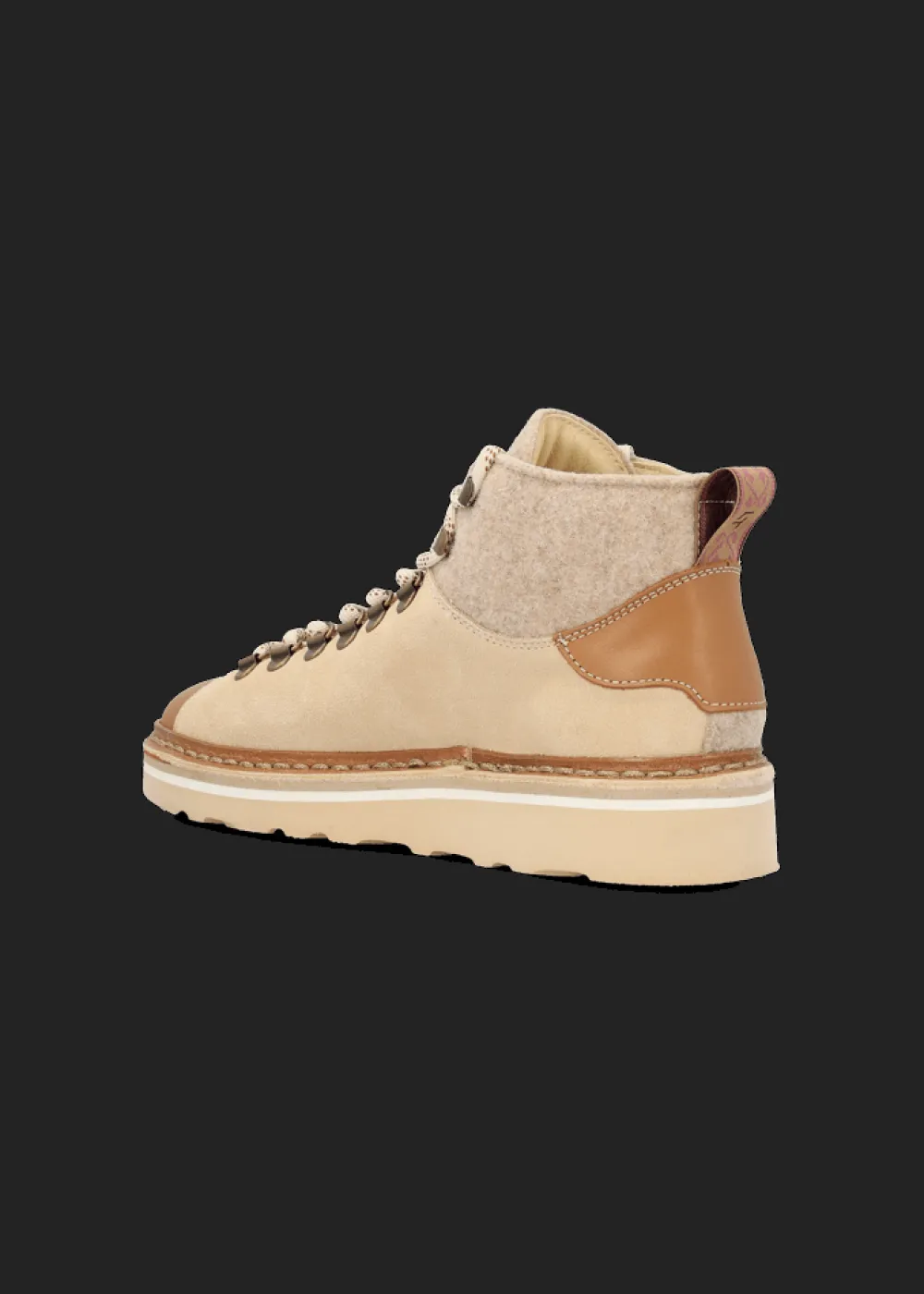 Damen Luis Trenker Hoher Sneaker Im Materialmix Lugioanna