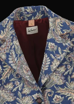 Damen Luis Trenker Jacquard-Mantel Mit Muster Lugreta