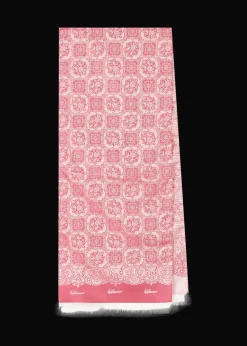 Damen/Herren Luis Trenker Jacquard-Seidenschal Lufranzi