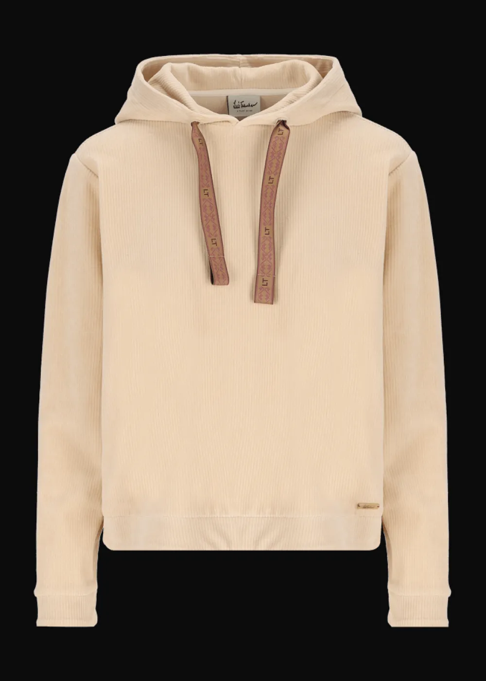 Damen Luis Trenker Kapuzenpullover Aus Jersey-Cord Luannette