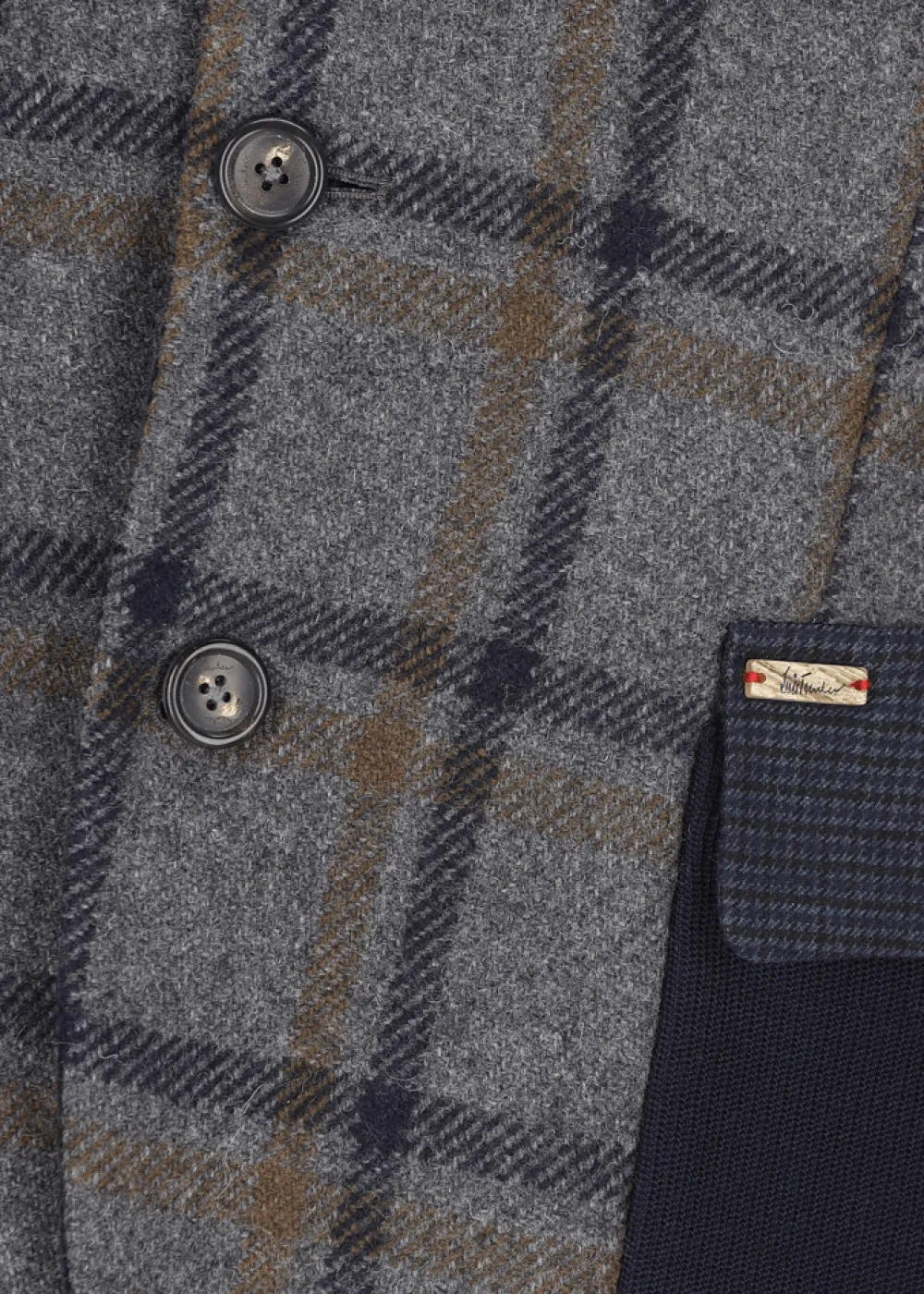 Herren Luis Trenker Karierter Blazer Im Wollmix Lusandro