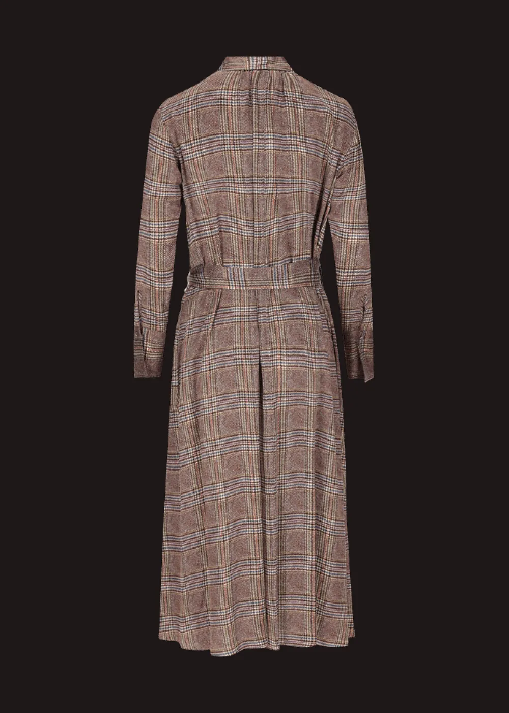 Damen Luis Trenker Kleid Mit Prince Of Wales Print Lueloisa