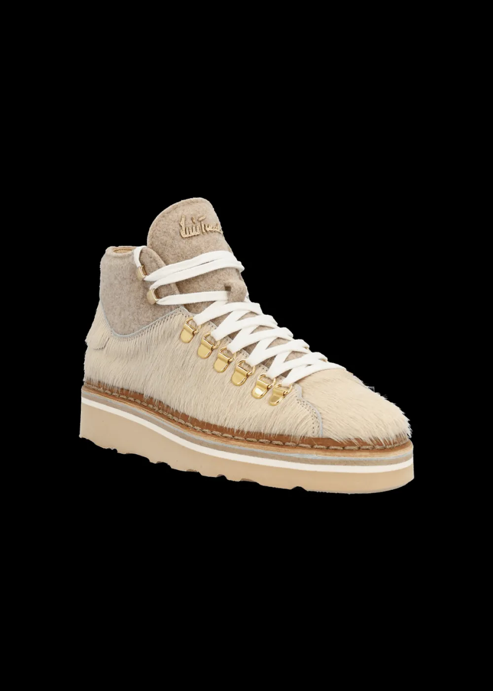 Damen Luis Trenker Kuhfell-Sneaker Lugioanna