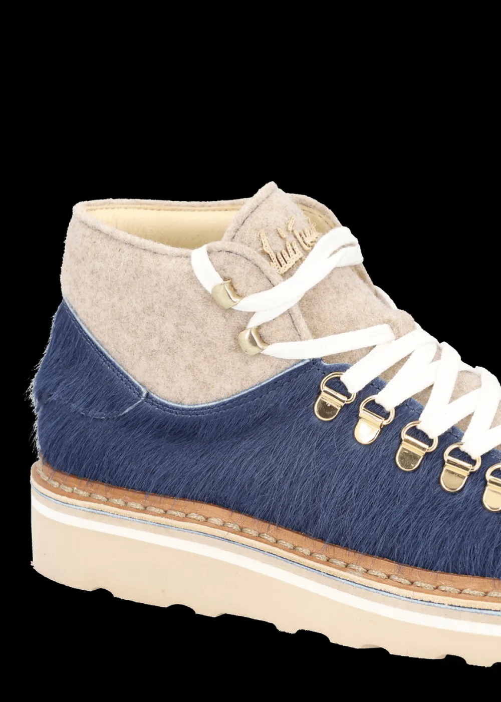 Damen Luis Trenker Kuhfell-Sneaker Lugioanna