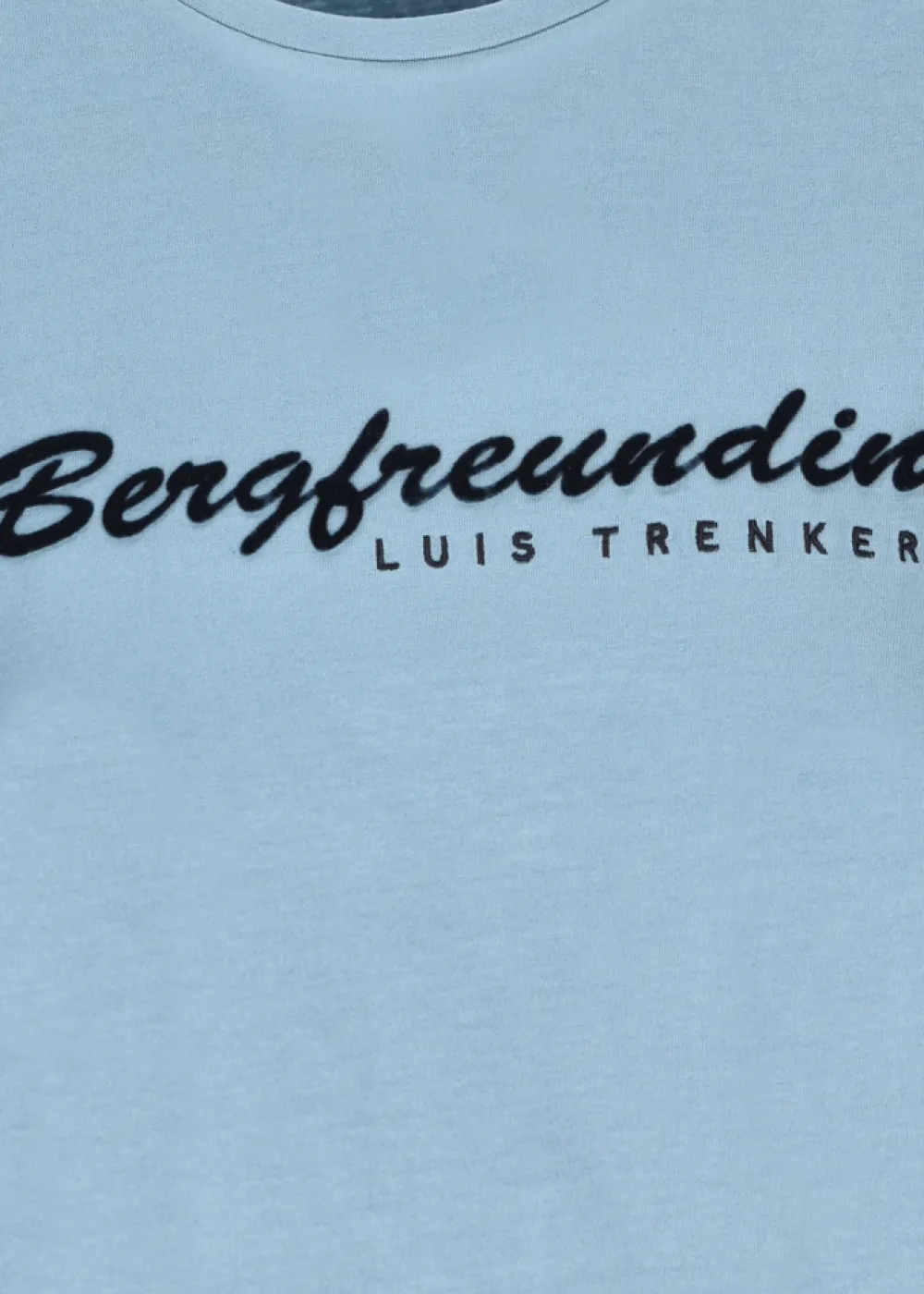 Damen Luis Trenker Langarmshirt Mit Schriftzug Bergfreundin