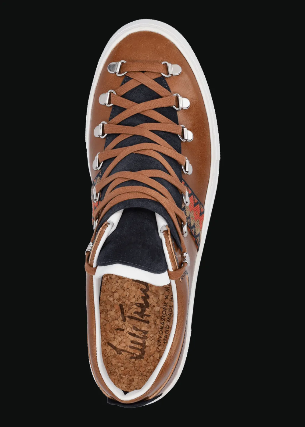 Herren Luis Trenker Ledersneaker Luleon