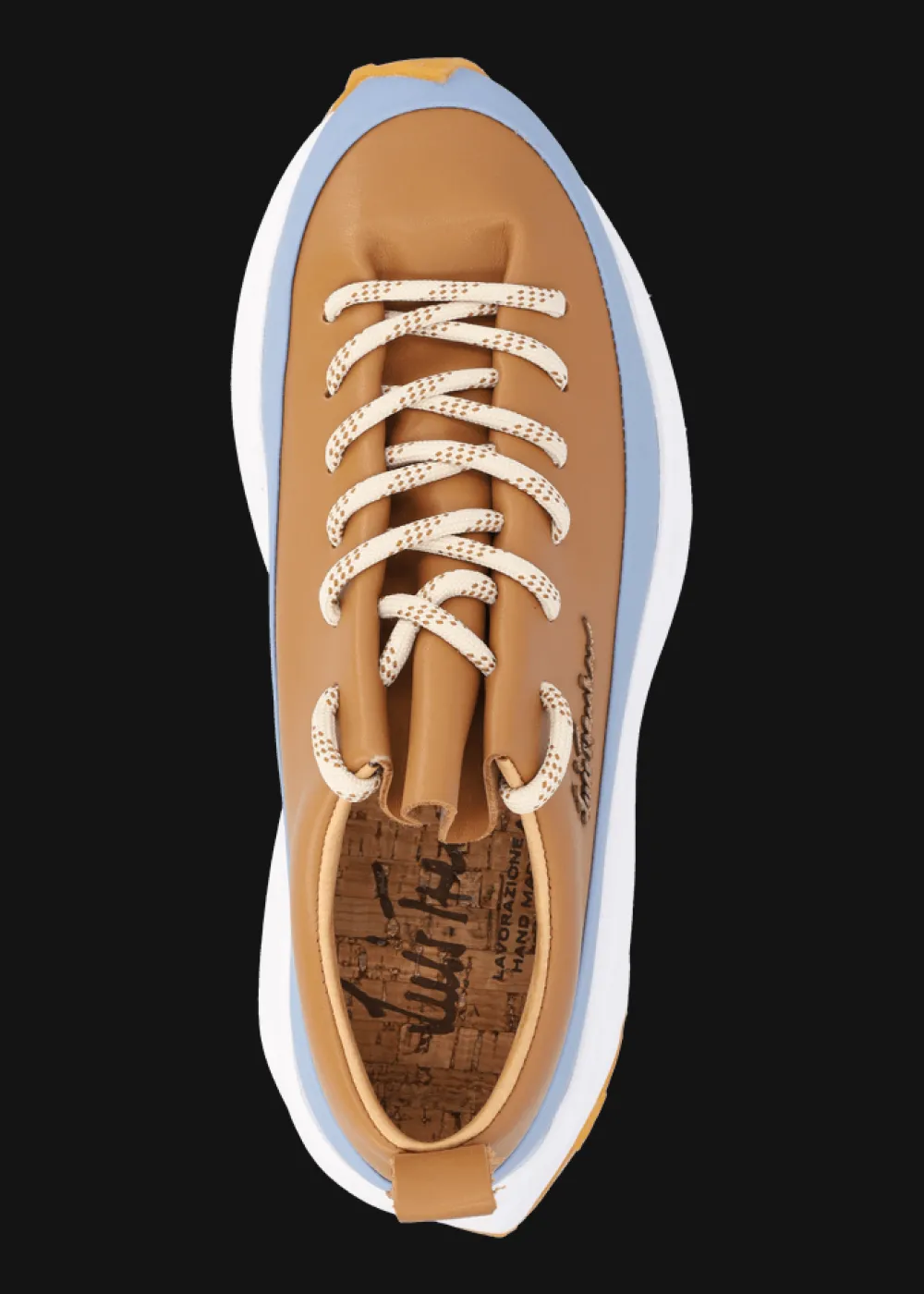 Damen Luis Trenker Ledersneaker Mit Plateausohle Luleandras
