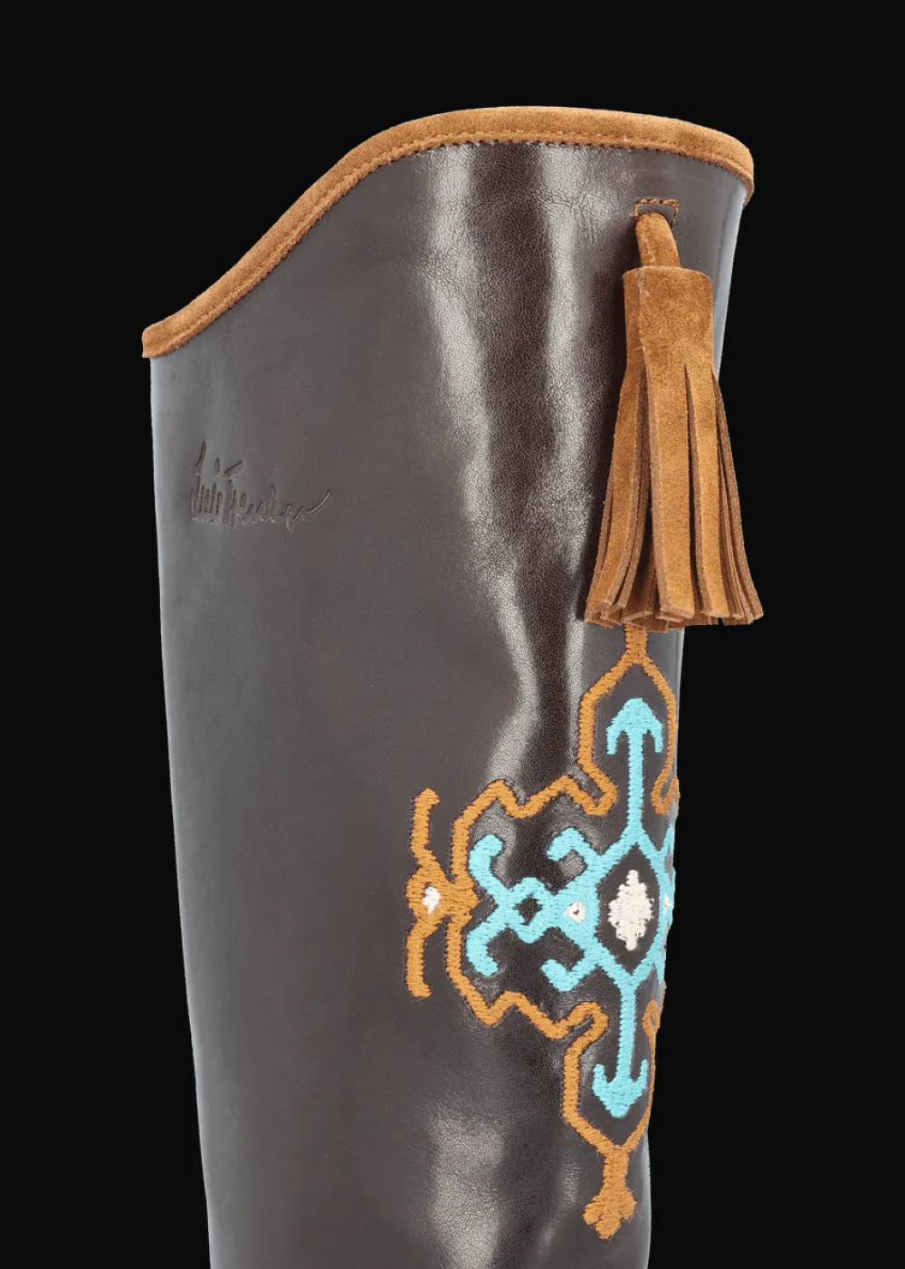Damen Luis Trenker Lederstiefel Lustief