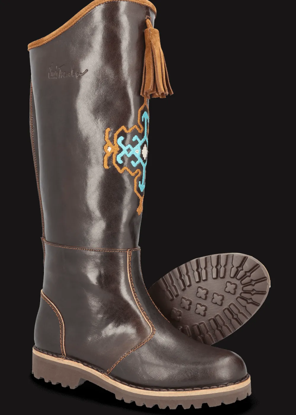 Damen Luis Trenker Lederstiefel Lustief