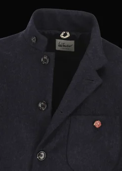 Herren Luis Trenker Lodenblazer Mit Stehkragen Lusandro