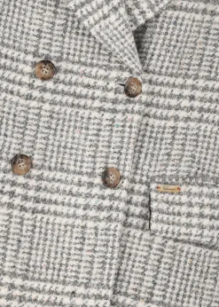 Damen Luis Trenker Mantel Mit Prince Of Wales Muster Lumarta