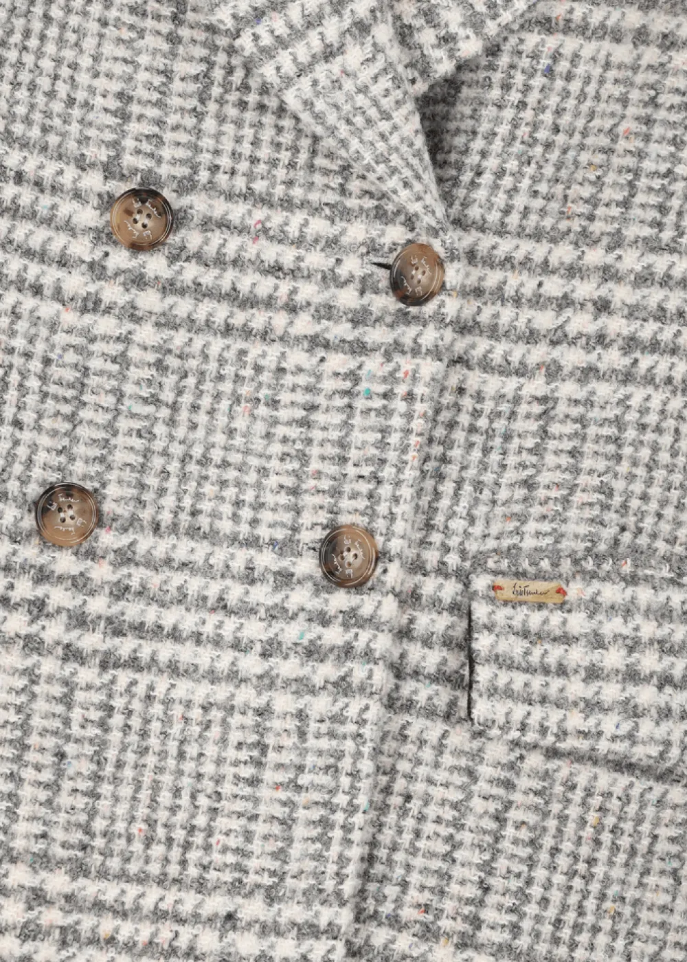 Damen Luis Trenker Mantel Mit Prince Of Wales Muster Lumarta