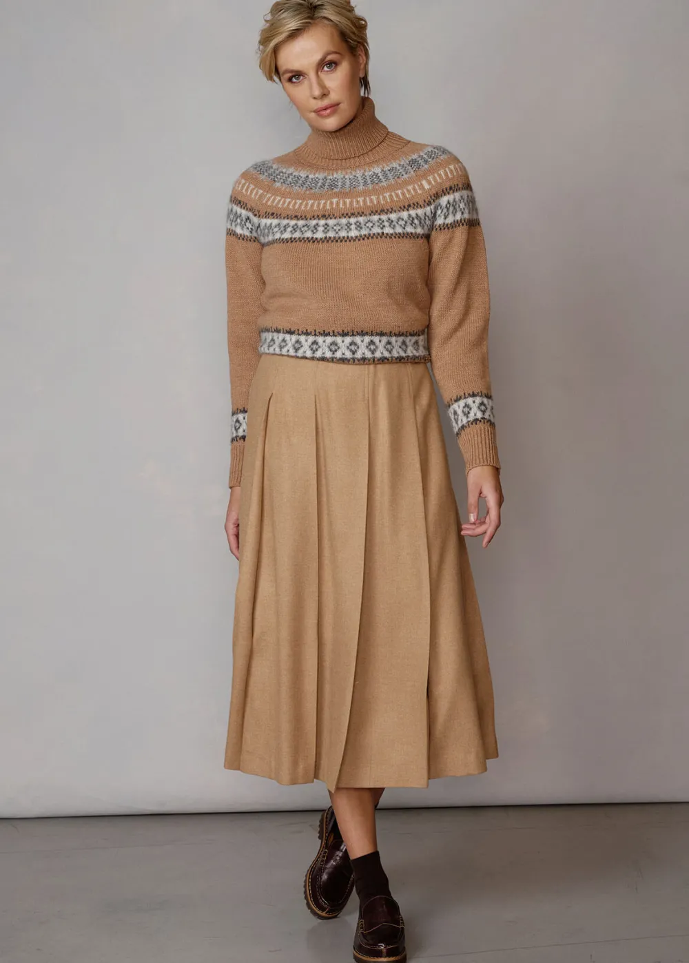 Damen Luis Trenker Norweger-Pullover Luwinona