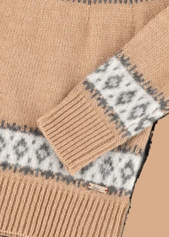 Damen Luis Trenker Norweger-Pullover Luwinona