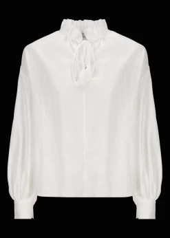 Damen Luis Trenker Oversized Bluse Mit Ballonärmeln Lufabiana