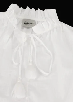Damen Luis Trenker Oversized Bluse Mit Ballonärmeln Lufabiana