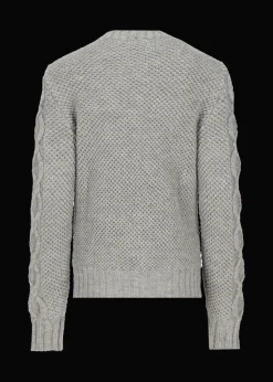 Damen Luis Trenker Pullover Im Strickmuster-Mix Lualba
