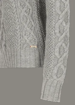 Damen Luis Trenker Pullover Im Strickmuster-Mix Lualba