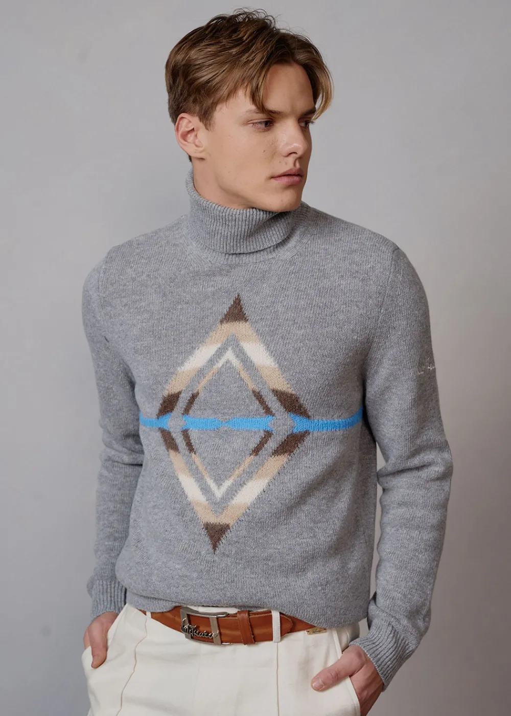Herren Luis Trenker Rollkragenpullover Lulnatis